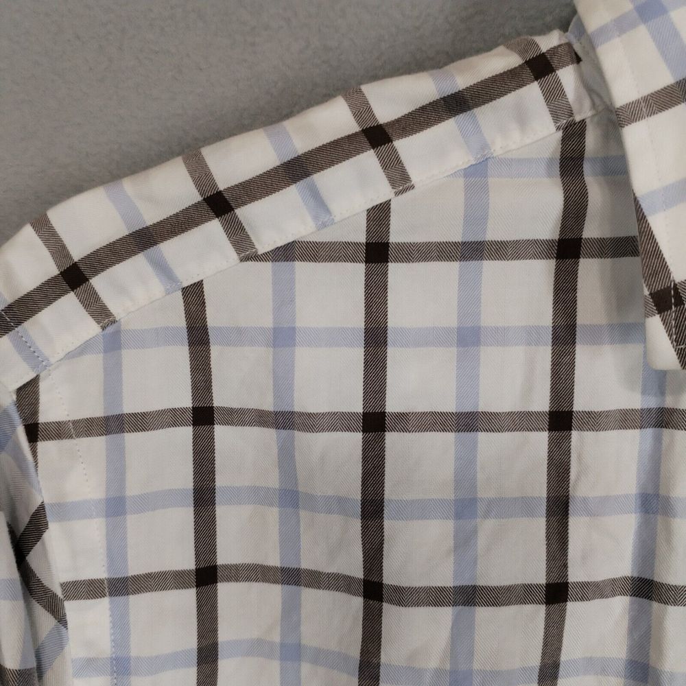 Jack‎ Spade New York Men's 15 32/33 Shirt Long Sleeve Slim Fit Button Up Preppy